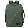 American Tourister Take2cabin S/M plecak Plecak turystyczny Zielony Przetworzony politereftalan etylenu (rPET) - 2334540