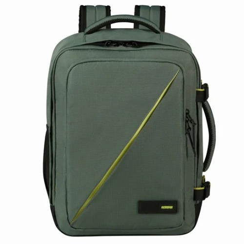 American Tourister Take2cabin S/M plecak Plecak turystyczny Zielony Przetworzony politereftalan etylenu (rPET) - 2365502