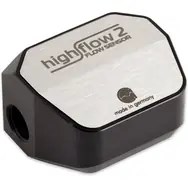 aqua Computer Durchflusssensor high flow 2, 2x G1/4 - silber/schwarz - 3052670