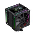 GameMax SIGMA 620 BK system chłodzenia komputerów Procesor Chłodnica powietrza 12 cm Czarny 1 szt. - 3062114