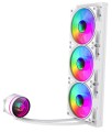 GameMax ICEBURG 360 INFINITY WH system chłodzenia komputerów Procesor Chłodnica cieczy all-in-one 12 cm Biały 1 szt. - 3062118
