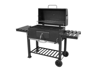 Grill węglowy XXL żeliwny ruszt 78x42,5cm