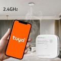 QOLTEC CZUJNIK DYMU Z BATERIĄ | TUYA | WI-FI | ALARM 85DB | LED - 3002378