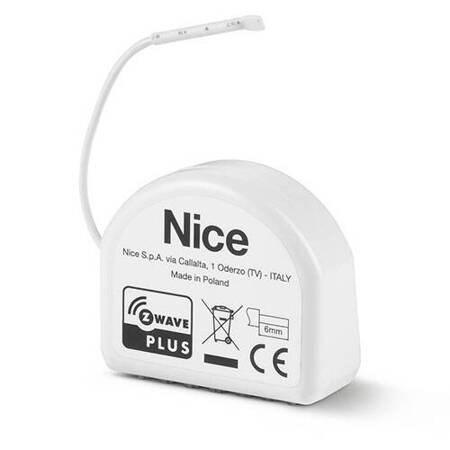 Moduł do zdalnego sterowania urządzeniami Nice SingleSwitch-Control (FGS-213 ZW5 EU) - 2974636