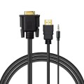 SAVIO KABLE/ADAPTER HDMI-VGA CL-198 - 3018600