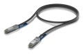 Ubiquiti UACC-DAC-QSFP28-0.5M kabel InfiniBand / światłowodowy 0,5 m Czarny - 3062597