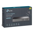 TP-Link TL-SG1016PE przełącznik sieciowy Zarządzany L2 Gigabit Ethernet (10/100/1000) Obsługa PoE Czarny - 3062735