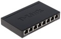 D-Link DGS-108 Nie zarządzany L2 Gigabit Ethernet (10/100/1000) Czarny - 3062742