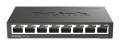 D-Link DGS-108 Nie zarządzany L2 Gigabit Ethernet (10/100/1000) Czarny - 3062739