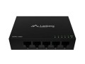 LANBERG SWITCH DSM1-1005 5X1GB/S NIEZARZĄDZALNY GIGABIT ETHERNET DESKTOP 12V (OBUDOWA METALOWA) - 3062746