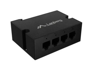 LANBERG SWITCH POE EXTENDER 1XIN 3XOUT 100MB FAST ETHERNET DIN RAIL 30W