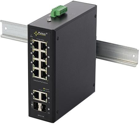 ISFG108 Switch przemysłowy PoE (8xPoE, - 3062763