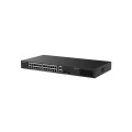 Ruijie Networks RG-ES228GS-LP przełącznik sieciowy Zarządzany L2 Gigabit Ethernet (10/100/1000) Obsługa PoE Desktop Czarny - 3062801