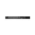 Ruijie Networks RG-ES228GS-LP przełącznik sieciowy Zarządzany L2 Gigabit Ethernet (10/100/1000) Obsługa PoE Desktop Czarny - 3062803