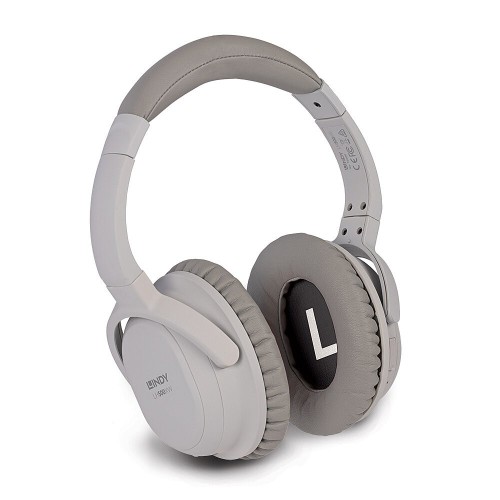 Lindy LH500XW Zestaw słuchawkowy Przewodowy i Bezprzewodowy Opaska na głowę Połączenia/muzyka Micro-USB Bluetooth Szary - 3063076