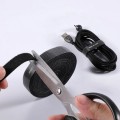 Baseus Rainbow Circle hook and loop Straps - taśma rzepowa rzep organizer kabli 3m czarny (ACMGT-F01) - 3046738