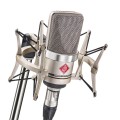 Neumann TLM 102 NI Studio Set - Mikrofon pojemnościowy, wielkomembranowy z uchwytem przeciwwstrząsowym, nikiel - 3020196