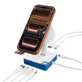 Koncentrator Hyper HyperDrive Flex MagCharge USB-C, biały/niebieski - 3063515
