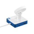 Koncentrator Hyper HyperDrive Flex MagCharge USB-C, biały/niebieski - 3063518