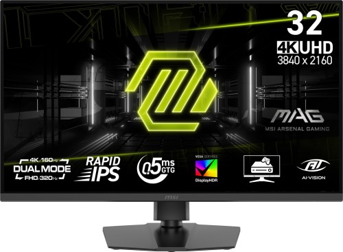 MSI MAG 322URDF E16 monitor komputerowy 80 cm (31.5") 3840 x 2160 px 4K Ultra HD Czarny - 3010424