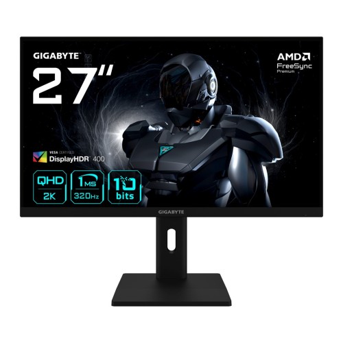 GIGABYTE G27Q3 monitor komputerowy 68,6 cm (27") 2560 x 1440 px Quad HD LED Czarny - 3047528
