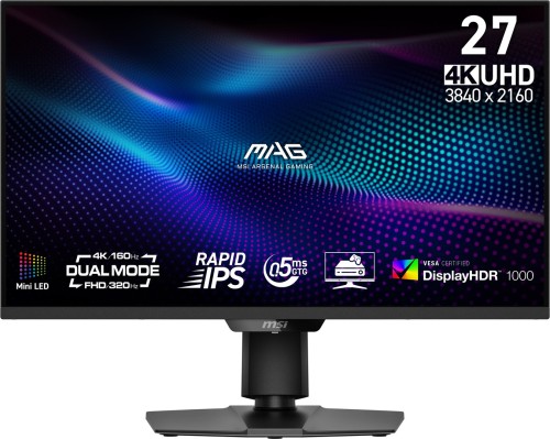 MSI MAG 274UPDFDE E16M monitor komputerowy 68,6 cm (27") 3840 x 2160 px 4K Ultra HD LED Czarny - 2980781