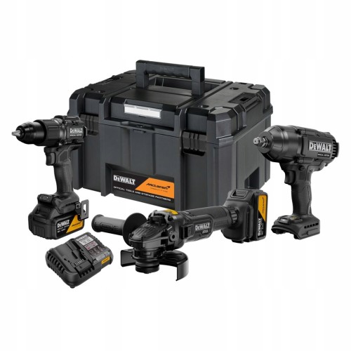 DEWALT ZESTAW COMBO 18V DCK3222MP2T (DCD86M, DCF99M, DCG45M) 2x5,0Ah TSTAK MCLAREN - 3064046