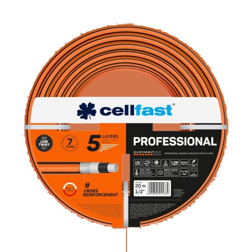 CELLFAST WĄŻ OGRODNICZY PROFESSIONAL 1/2" 50m - 3004062