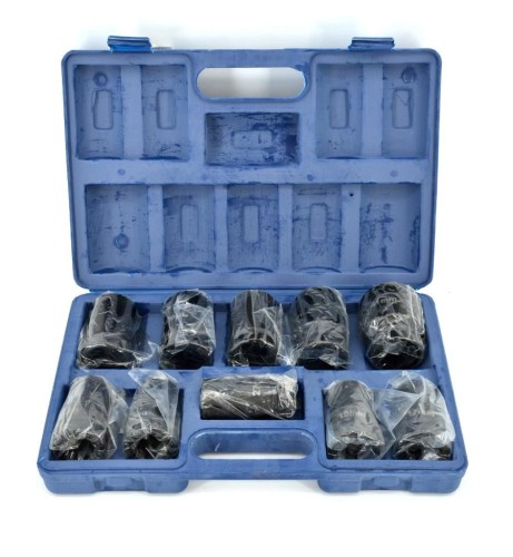 Zestaw nasadek udarowych 1" 10cz. 17-41mm /SILVER - 3064210