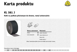 K.PŁÓTNO ROLKA 200mm   24 KL381J (30mb)