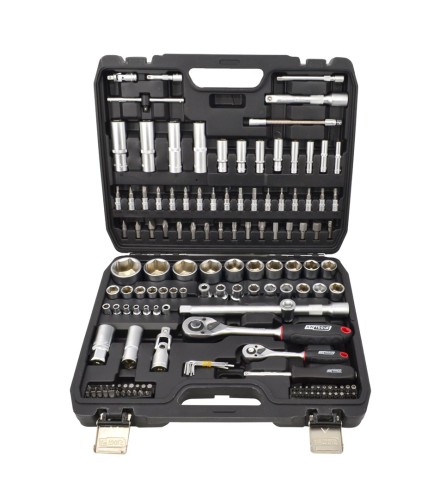 AWTOOLS ZESTAW KLUCZY  144el. 1/2" / 1/4" BLACK LINE - 3047885