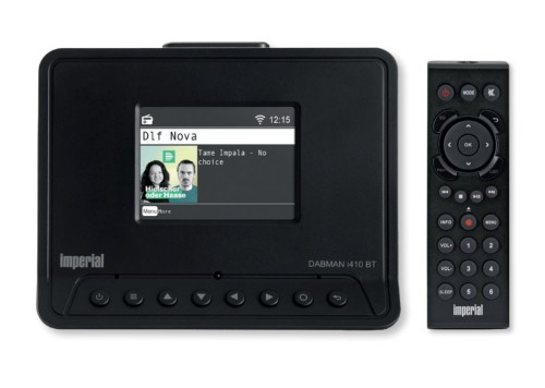 Telestar IMPERIAL DABMAN i410 BT Internet Analogowe i cyfrowe Czarny - 3064274