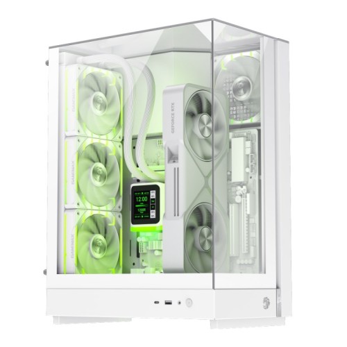 GameMax T20 WH Midi Tower Biały - 3064308