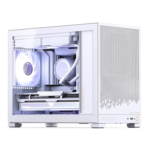 Obudowa PC Jonsbo D32 STD Biała Obudowa, Mini Obudowa, mATX, Szkło Hartowane - Białe - 3064447