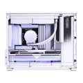Obudowa PC Jonsbo D32 STD Biała Obudowa, Mini Obudowa, mATX, Szkło Hartowane - Białe - 3064416
