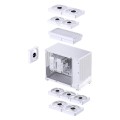 Obudowa PC Jonsbo D32 STD Biała Obudowa, Mini Obudowa, mATX, Szkło Hartowane - Białe - 3064419