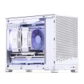 Obudowa PC Jonsbo D32 STD Biała Obudowa, Mini Obudowa, mATX, Szkło Hartowane - Białe - 3064436