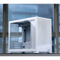 Obudowa PC Jonsbo D32 STD Biała Obudowa, Mini Obudowa, mATX, Szkło Hartowane - Białe - 3064445