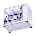 Obudowa PC Jonsbo D32 STD Biała Obudowa, Mini Obudowa, mATX, Szkło Hartowane - Białe - 3064430