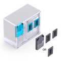 Obudowa PC Jonsbo D32 STD Biała Obudowa, Mini Obudowa, mATX, Szkło Hartowane - Białe - 3064420