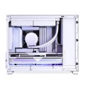 Obudowa PC Jonsbo D32 STD Biała Obudowa, Mini Obudowa, mATX, Szkło Hartowane - Białe - 3064428