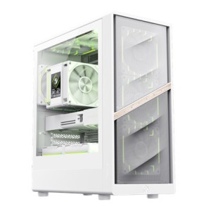 GameMax AERIS 330 MW Mini Tower Biały