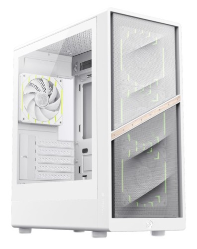 GameMax AERIS 330 MW Mini Tower Biały - 3064466