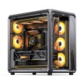 Jonsbo X400 Gray Tower Czarny - 3064482