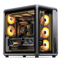 Jonsbo X400 Gray Tower Czarny - 3064486