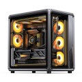 Jonsbo X400 Gray Tower Czarny - 3064480
