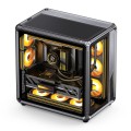 Jonsbo X400 Gray Tower Czarny - 3064499