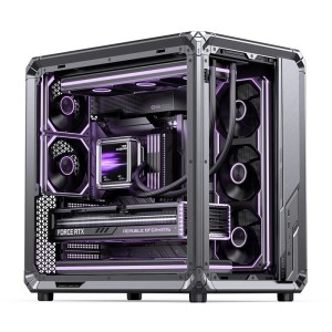 Jonsbo X400 PRO zabezpieczenia & uchwyty komputerów Tower Czarny