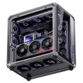 Jonsbo X400 PRO zabezpieczenia & uchwyty komputerów Tower Czarny - 3064565