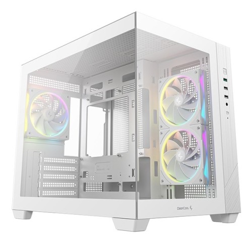 DeepCool CG330 3F WH Tower Biały - 3064599